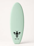 UbuyBee Surf Bee Soft-Top surfboard, main view, with the BEE logo